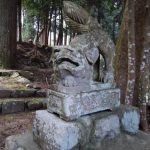 庄原（斐川町）石工權之助作狛犬